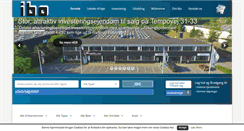 Desktop Screenshot of ibo.dk
