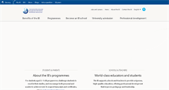 Desktop Screenshot of ibo.org